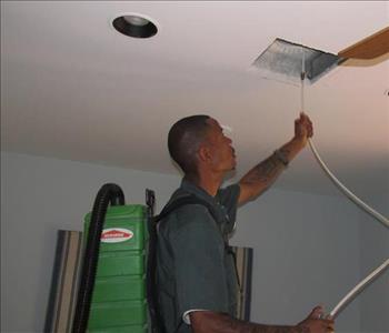 Brandon Walker, Cleaning Ductwork, team member at SERVPRO of North Palm Beach County